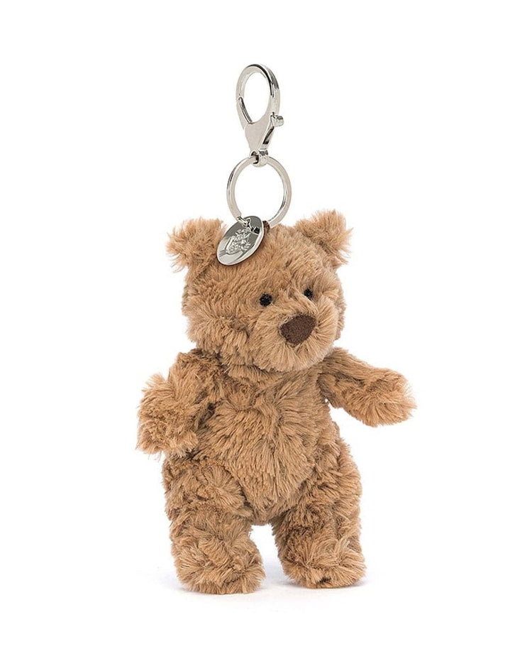 Little jellycat play bartholomew bear bag charm