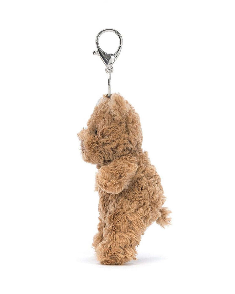 Little jellycat play bartholomew bear bag charm