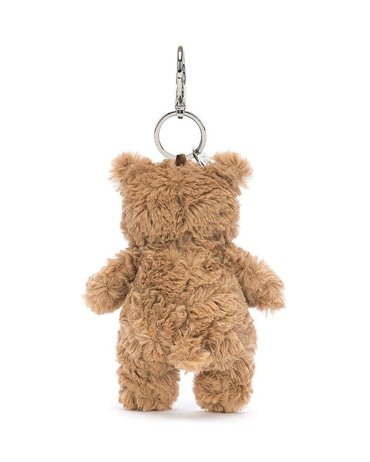 Little jellycat play bartholomew bear bag charm