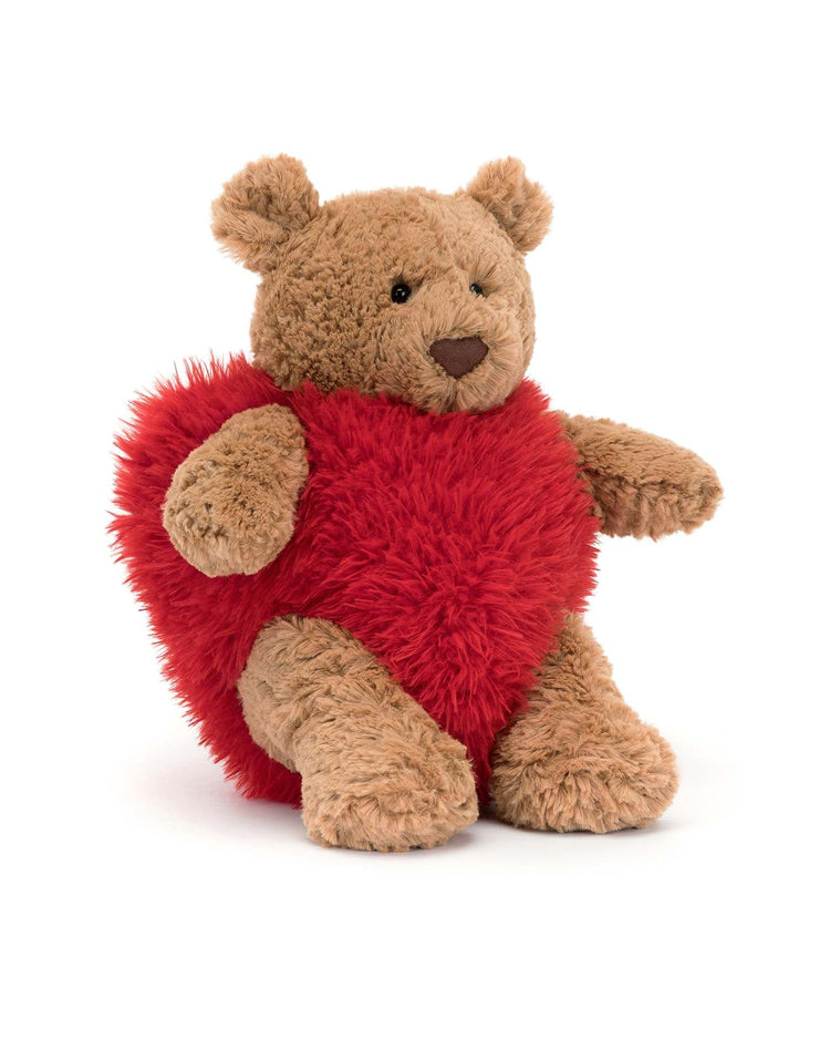 Little jellycat play bartholomew bear heartthrob