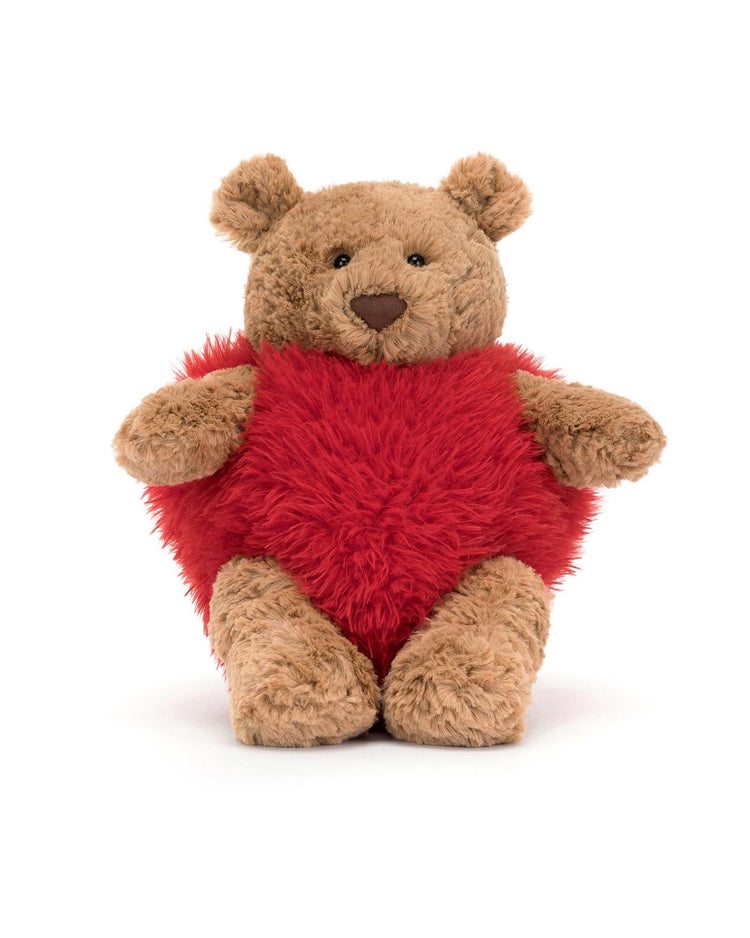 Little jellycat play bartholomew bear heartthrob