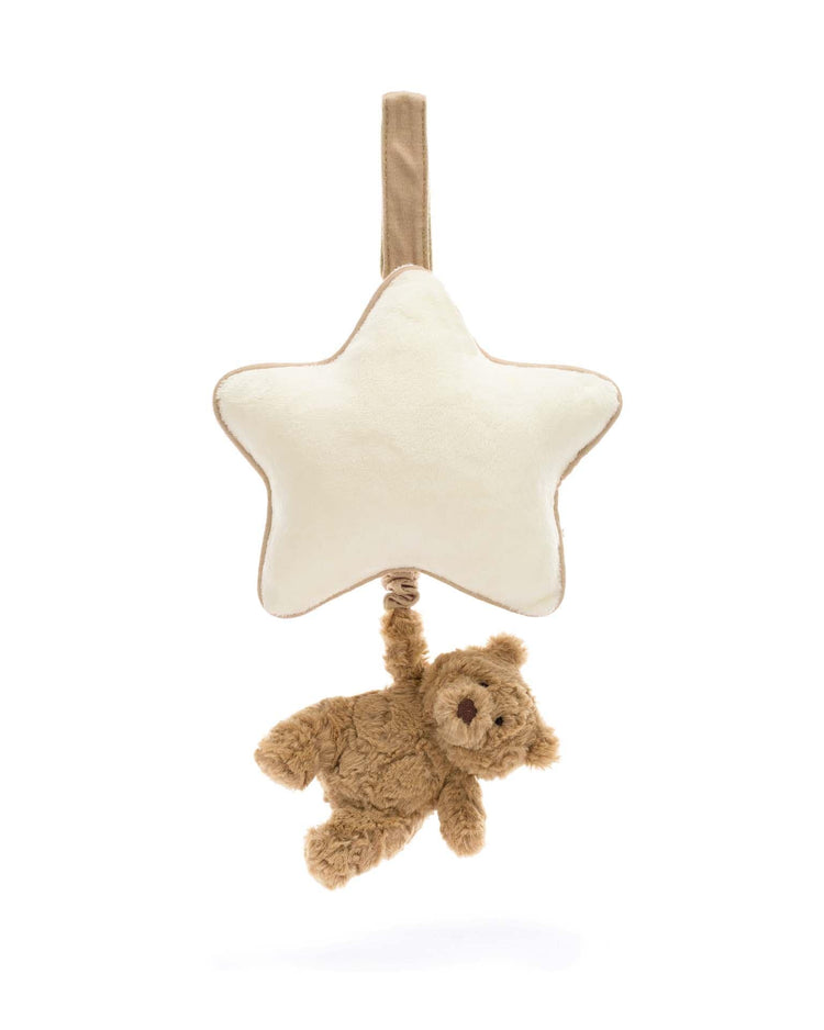 Little jellycat play bartholomew bear muscial pull