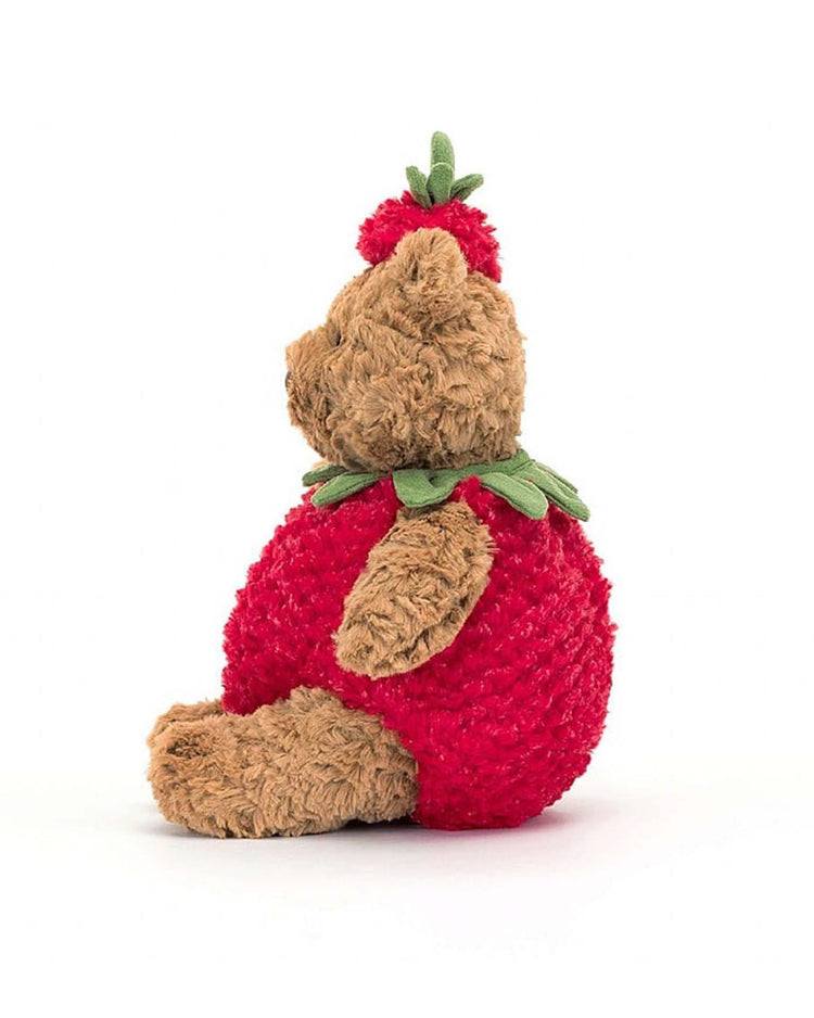 jellycat bartholomew bear strawberry play Little