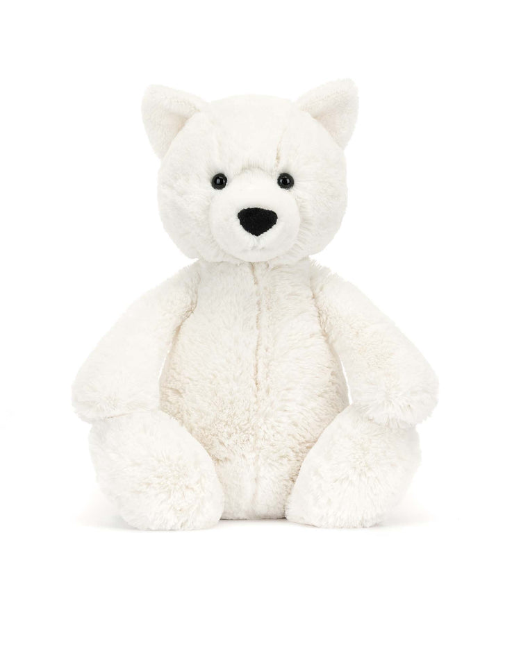 Little jellycat play bashful arctic fox original