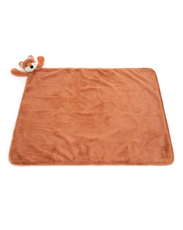 Little jellycat play bashful fox cub blankie