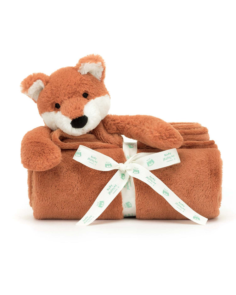 Little jellycat play bashful fox cub blankie