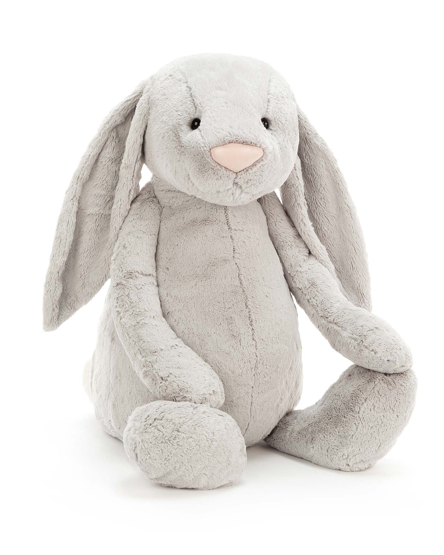 Little jellycat play bashful grey bunny giant