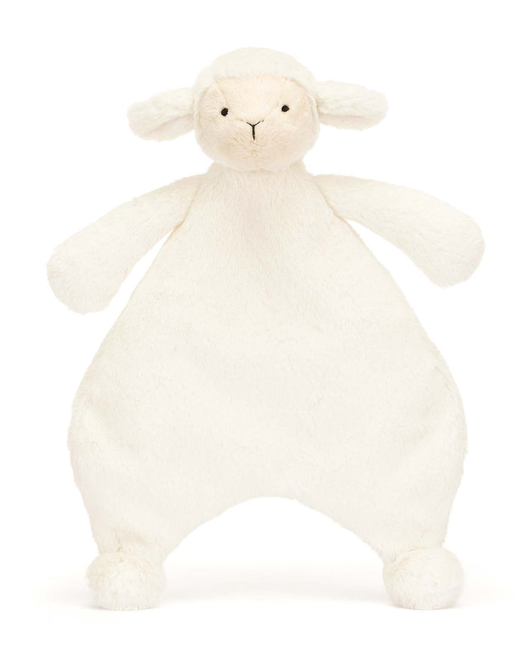 Little jellycat play bashful lamb comforter