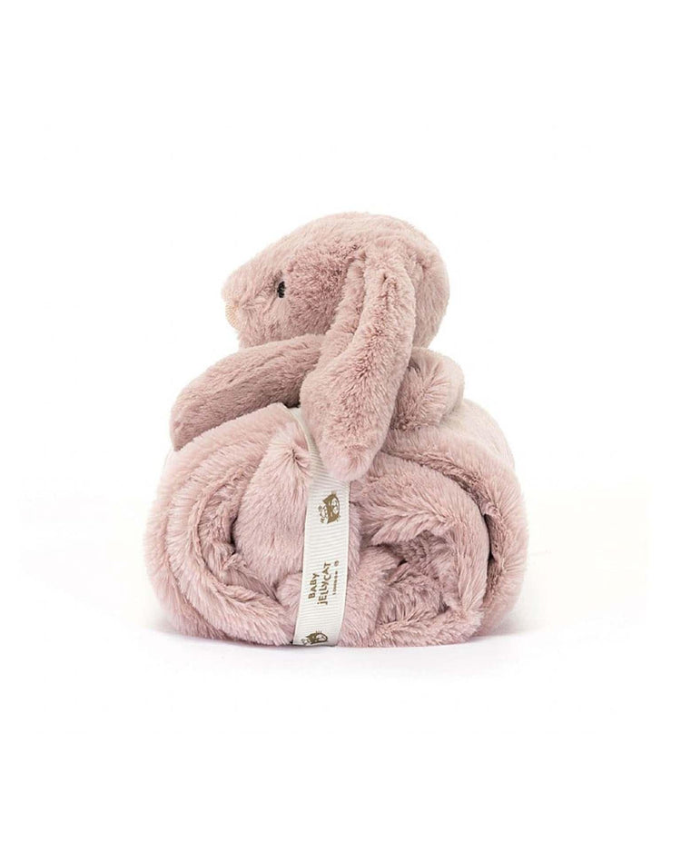 Little jellycat play bashful luxe bunny rosa blankie