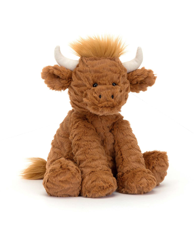 Little jellycat play fuddlewuddle highland cow