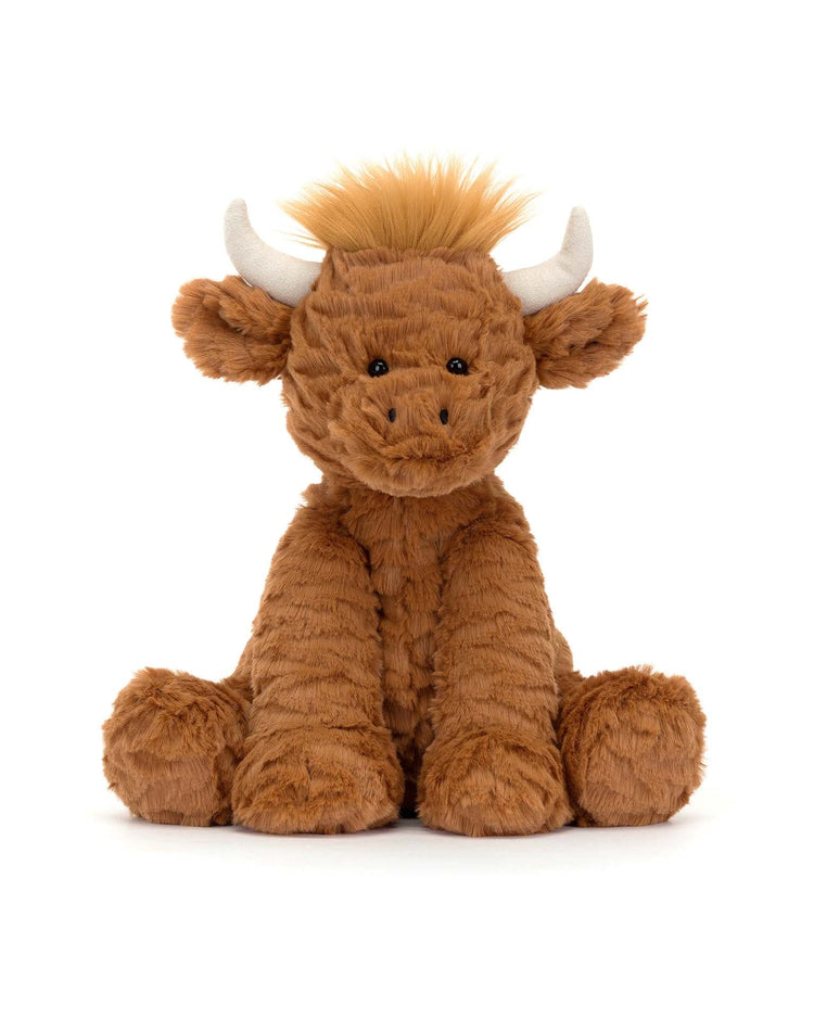 Little jellycat play fuddlewuddle highland cow