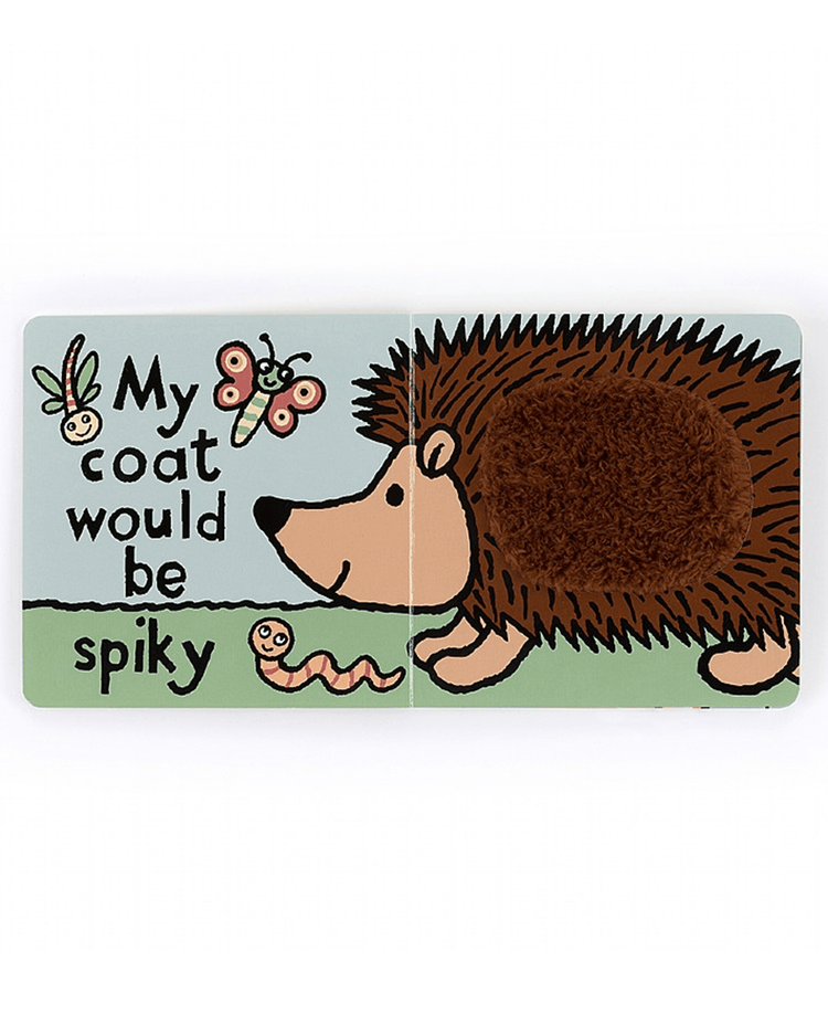 Little jellycat play if I were a hedgehog book
