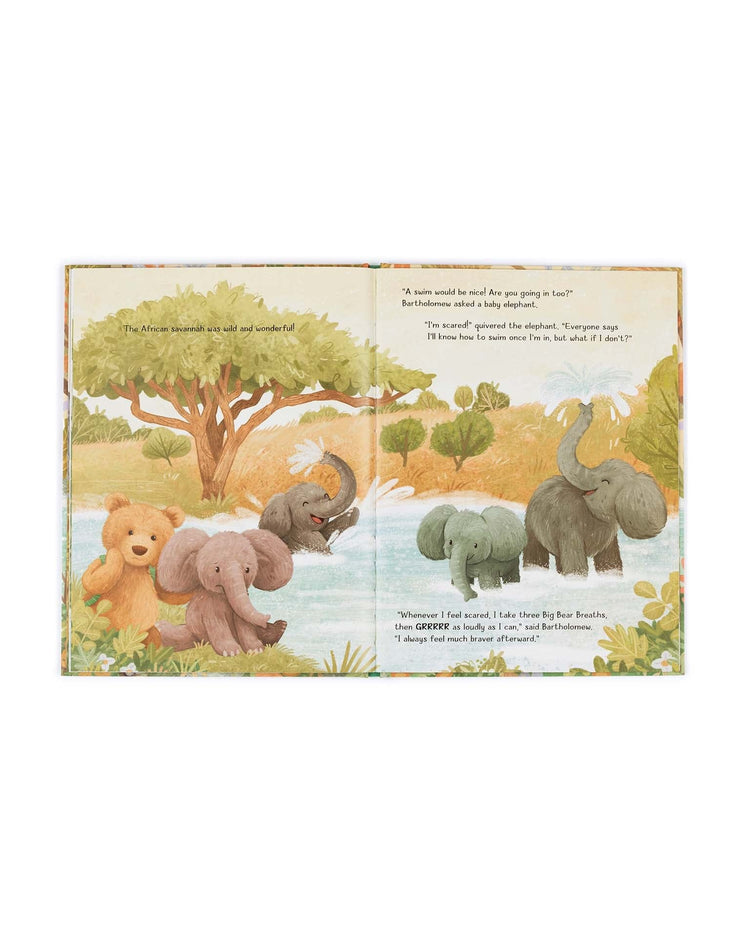 Little jellycat play it's a big world bartholomew book