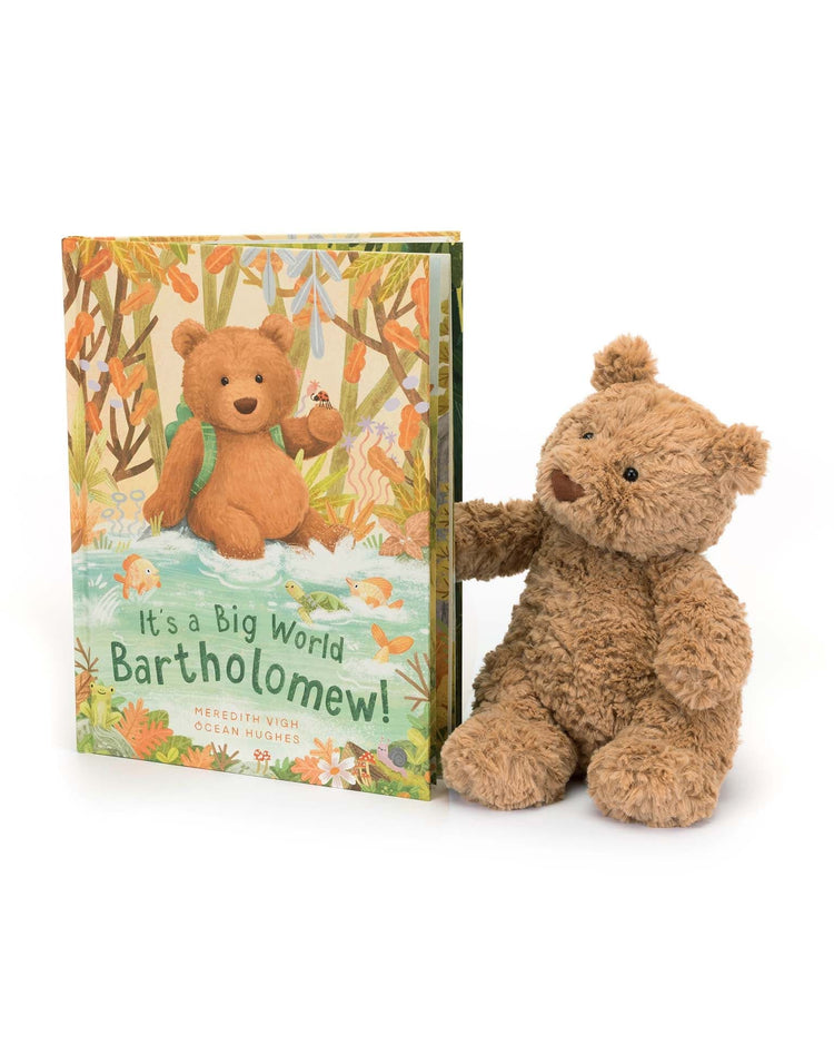 Little jellycat play it's a big world bartholomew book
