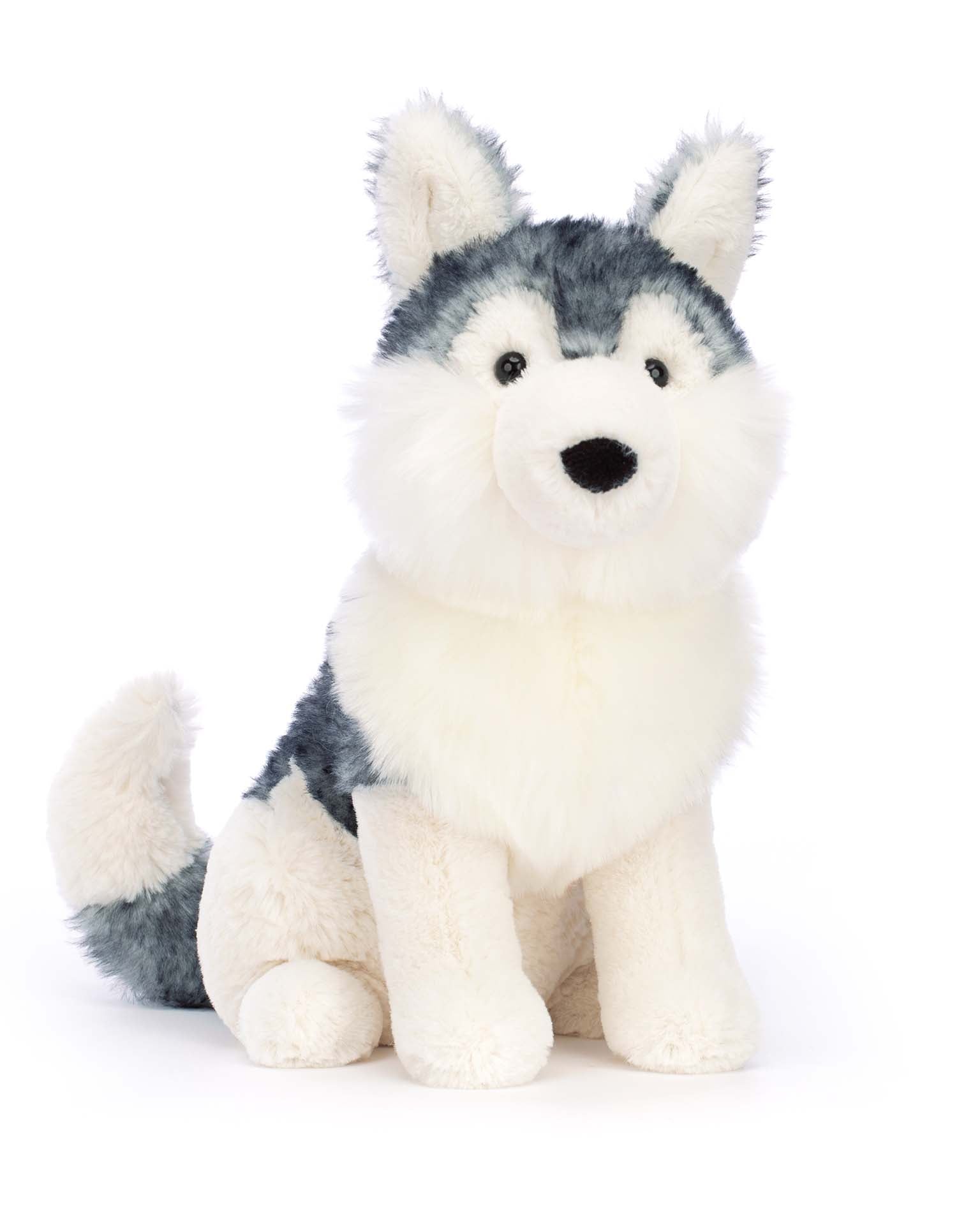 jellycat jackson husky at Little