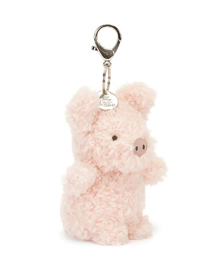 Little jellycat play little pig bag charm
