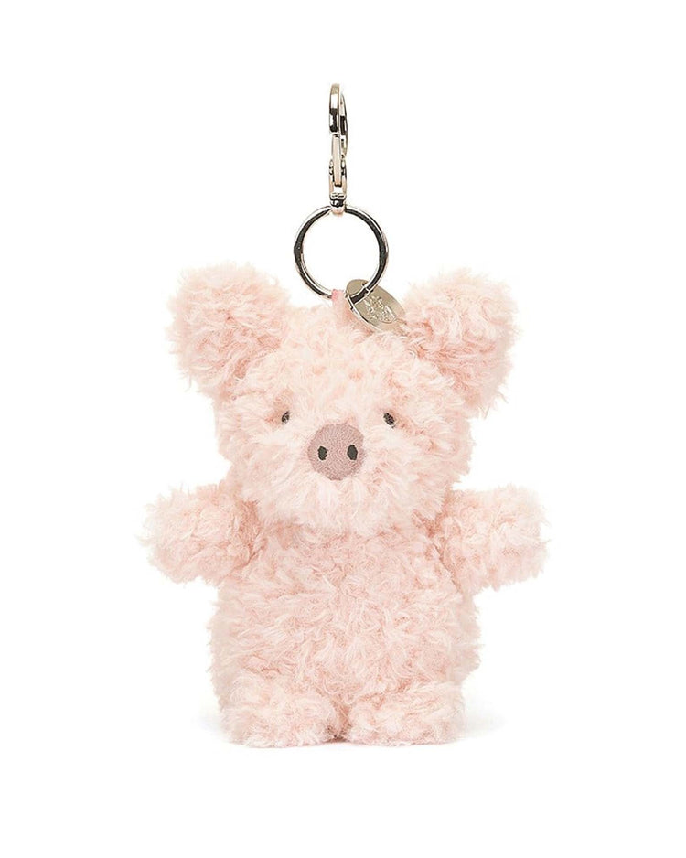 Little jellycat play little pig bag charm