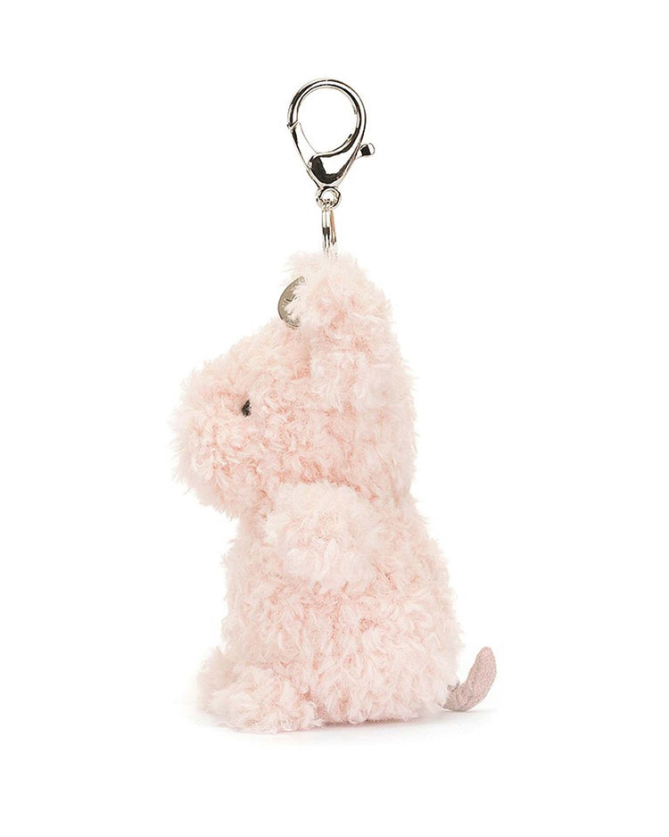 Little jellycat play little pig bag charm