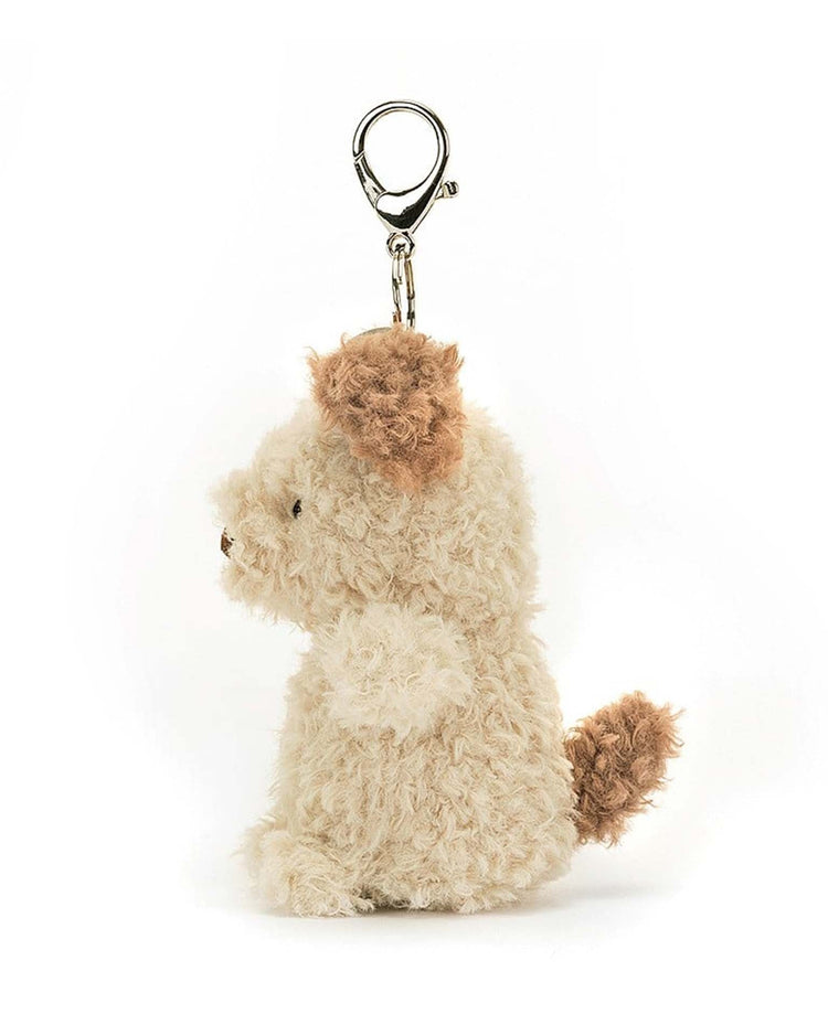 Little jellycat play little pup bag charm