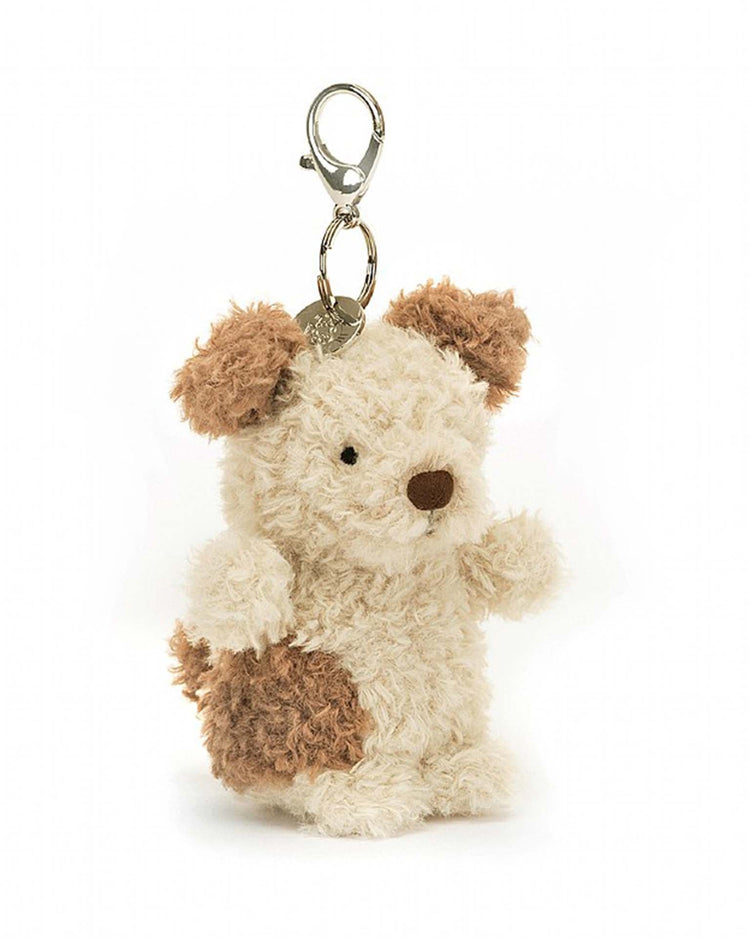 Little jellycat play little pup bag charm