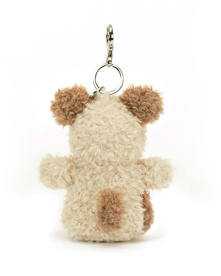 Little jellycat play little pup bag charm