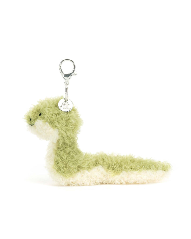 Little jellycat play little snake bag charm