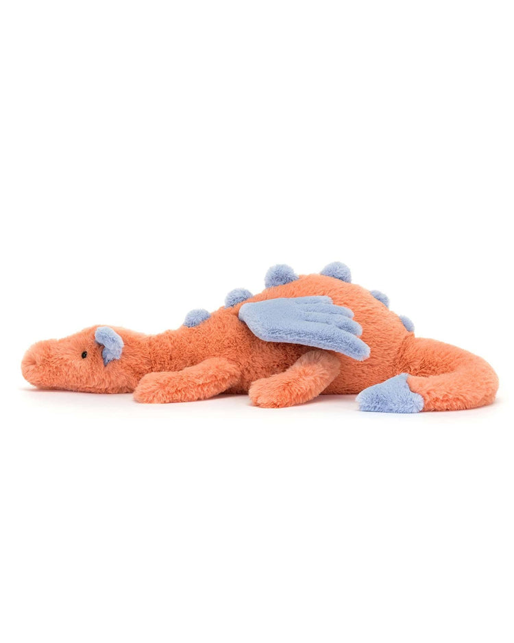 Little jellycat play persimmon dragon large