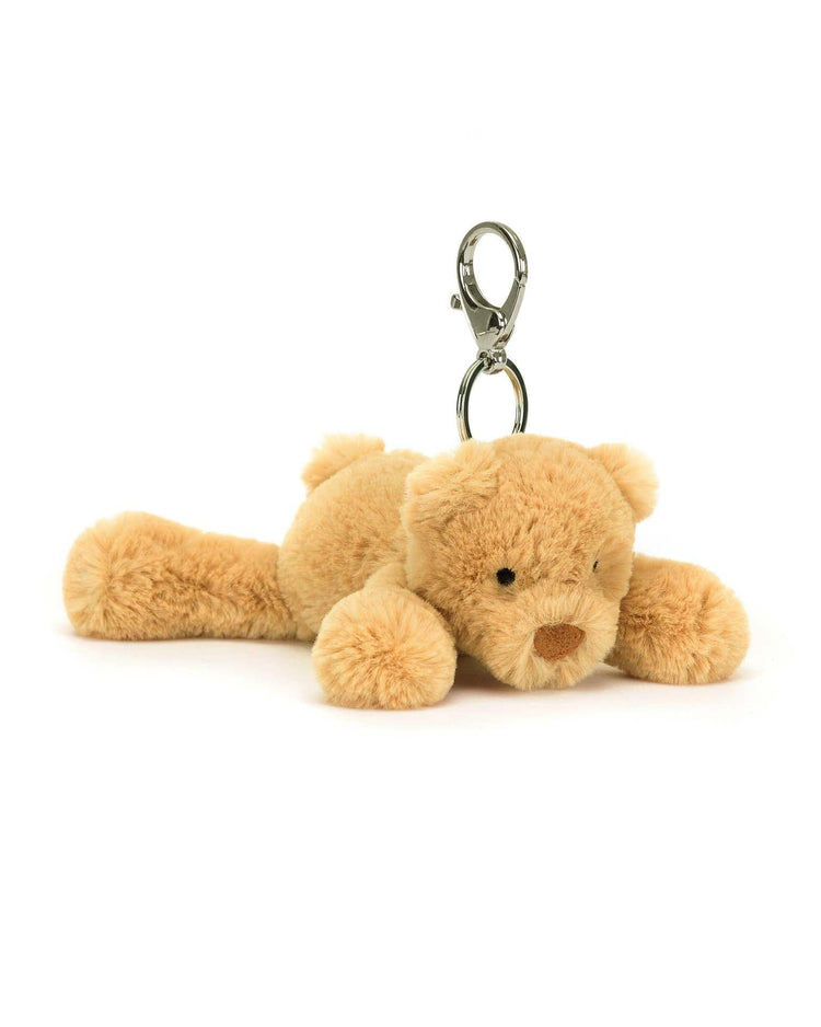 Little jellycat play smudge bear bag charm