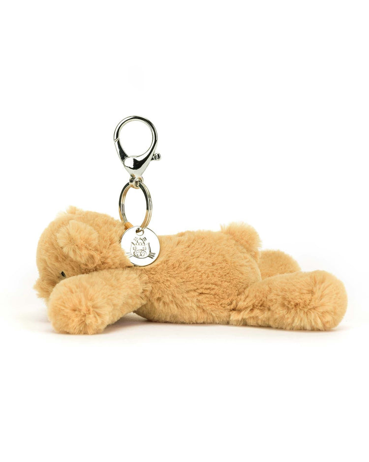 Little jellycat play smudge bear bag charm