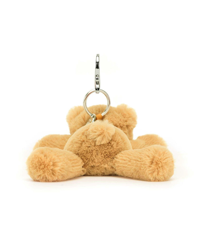 Little jellycat play smudge bear bag charm