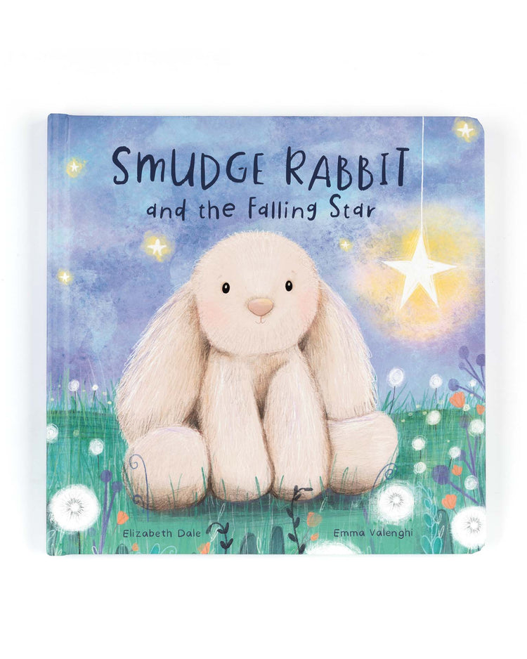 Little jellycat play smudge rabbit and the falling star book