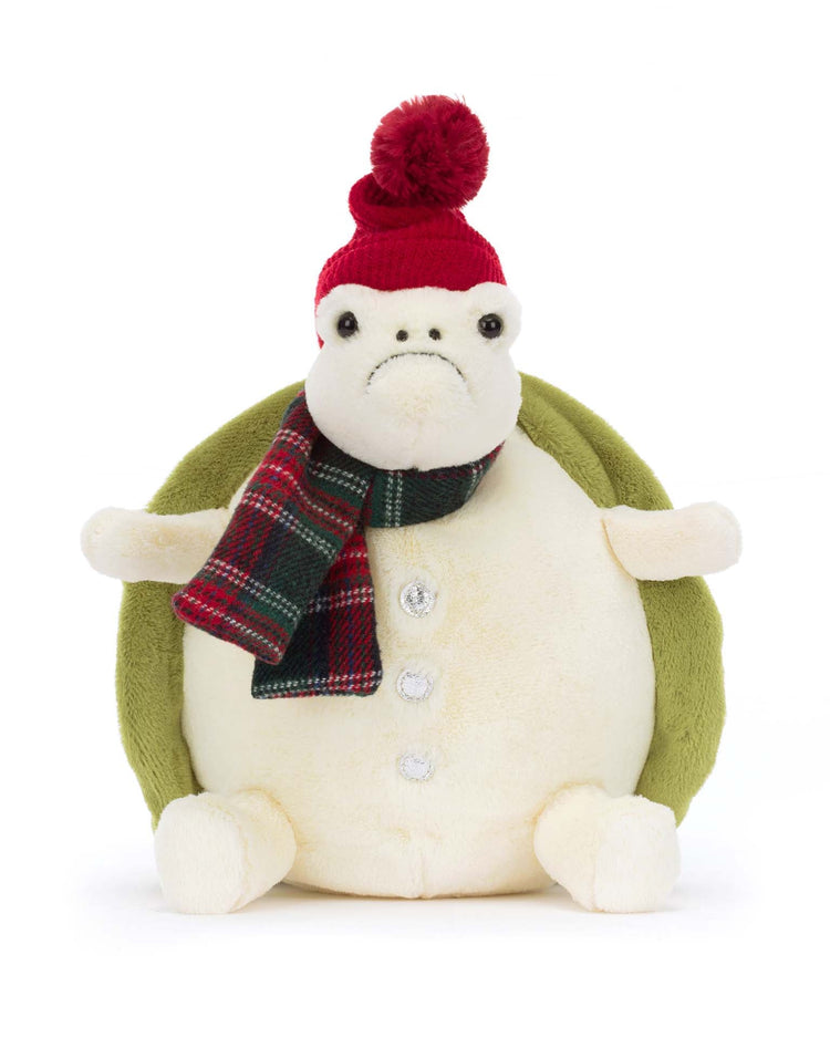 jellycat snowman timmy turtle play Little