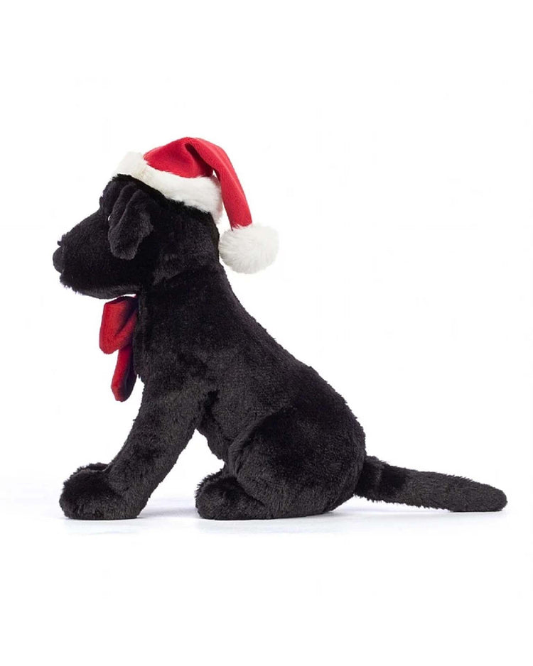 Little jellycat play winter warmer pippa black labrador
