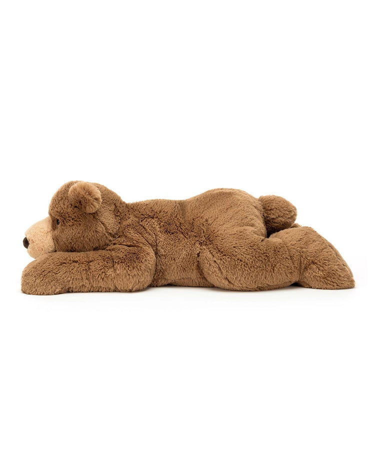 Little jellycat play woody bear lying pose