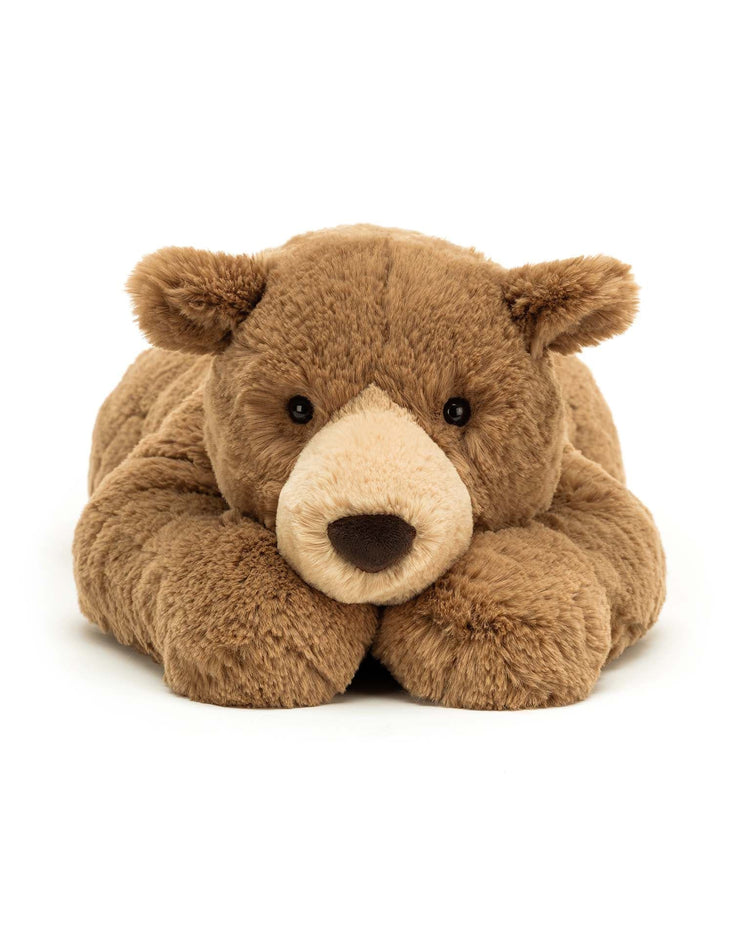 Little jellycat play woody bear lying pose