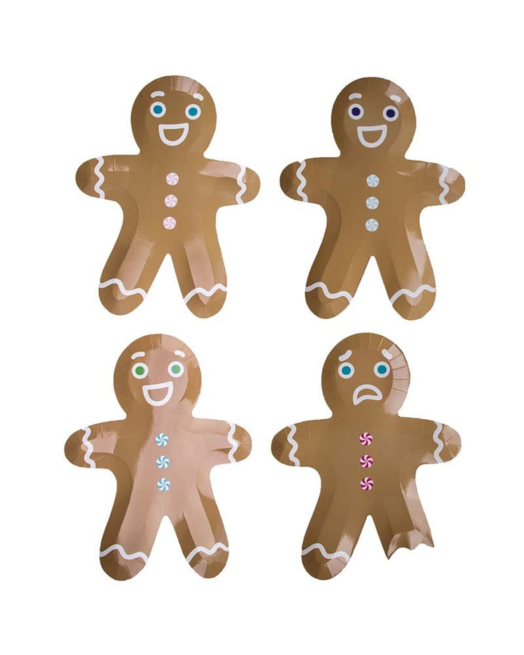 jollity + co gingerbread dessert plates party Little