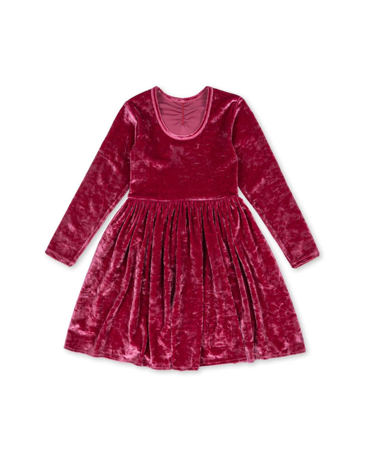 Little konges sløjd kids carlito dress in sangria