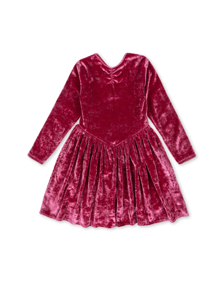 Little konges sløjd kids carlito dress in sangria