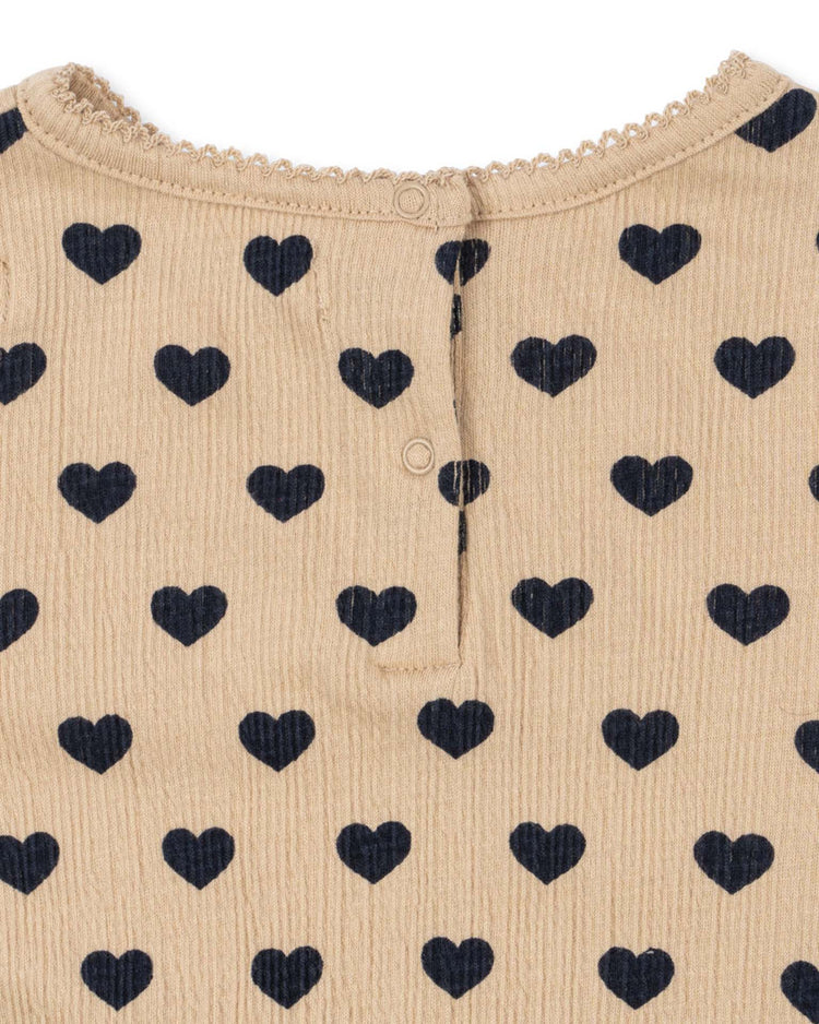 Little konges sløjd kids chleo romper in coeur eclipse