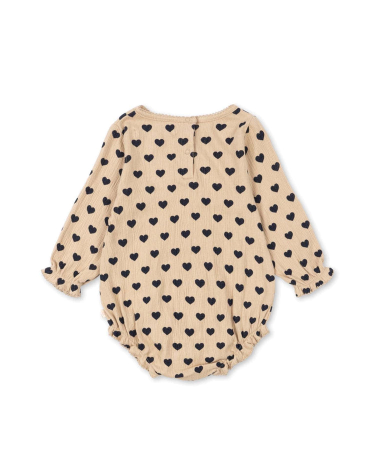 Little konges sløjd kids chleo romper in coeur eclipse