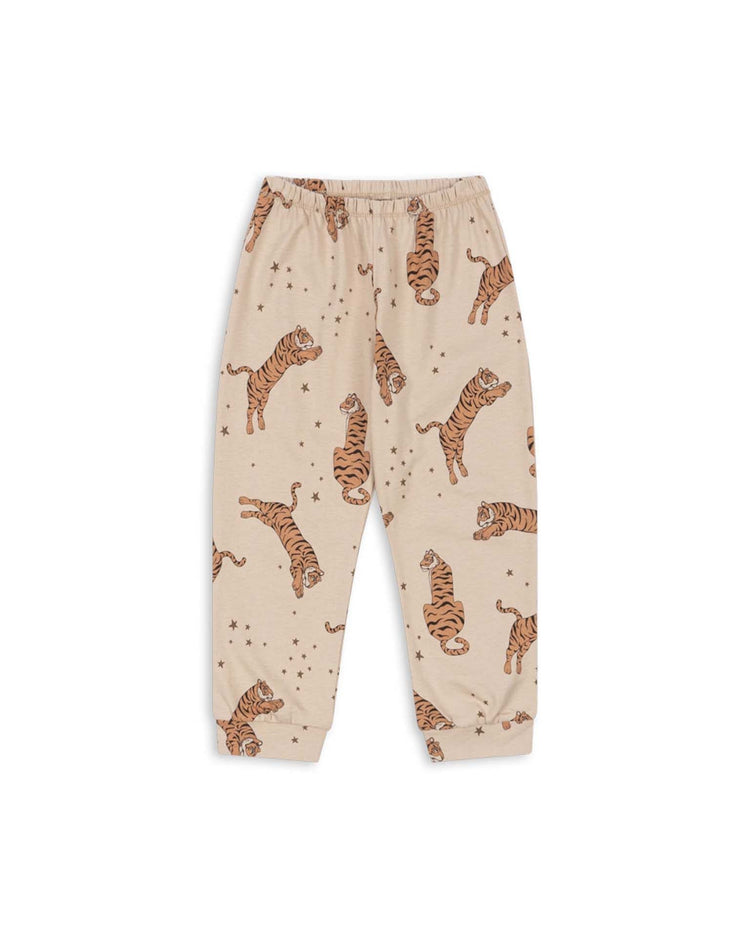 Little konges sløjd kids drey pants in tiger