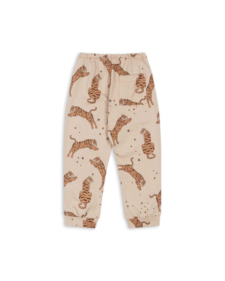 Little konges sløjd kids drey pants in tiger
