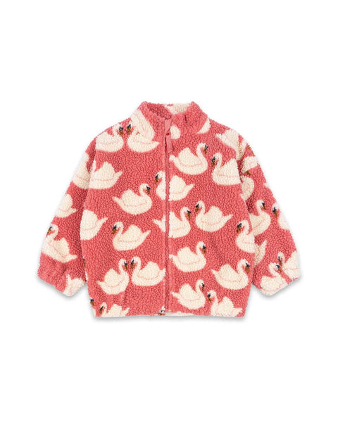 【新品】konges sloejd SWAN柄 アウター 18m little-konges-slojd-jody-teddy