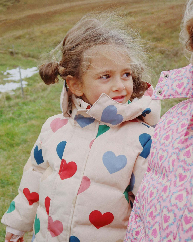 konges sløjd magnum down jacket in bon coeur coloré kids Little