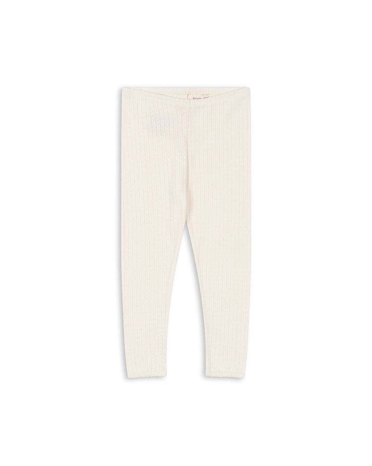 Little konges sløjd kids minnie pants in antique white