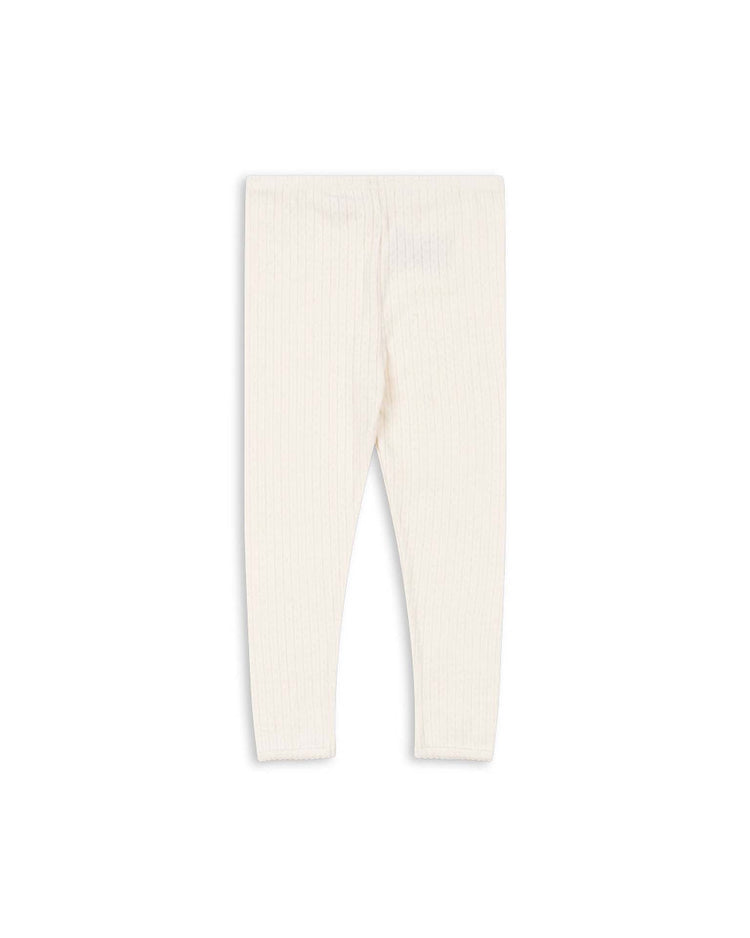 Little konges sløjd kids minnie pants in antique white