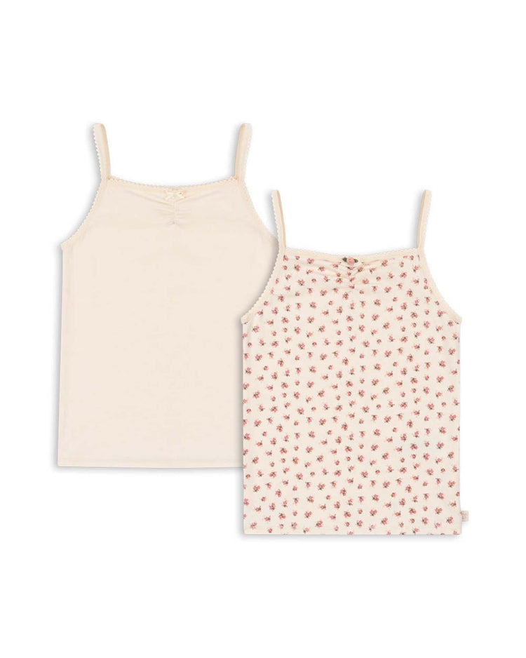 Little konges sløjd kids organic 2 pack tank cami