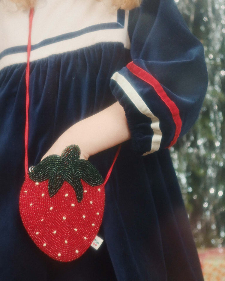 Little konges sløjd accessories one size strawberry bag