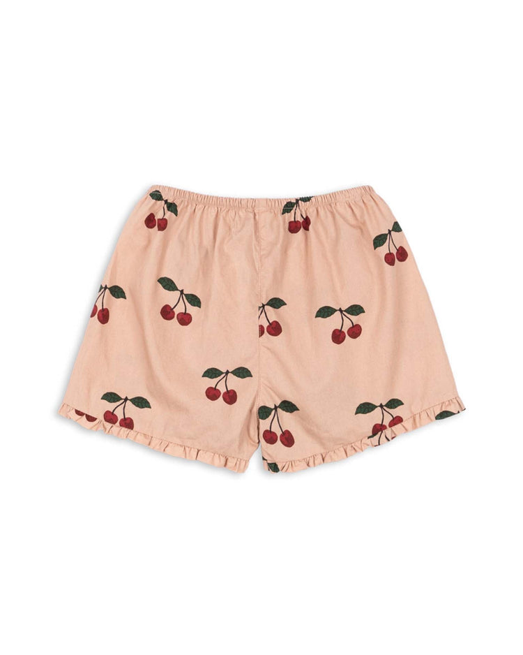 Little konges sløjd kids verbena shorts in ma grande cerise blush