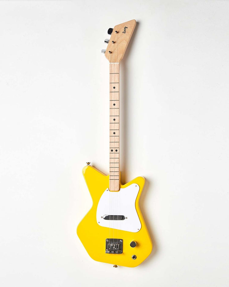 Little loog guitars play loog pro electric in yellow